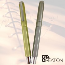 【DT&CREATION】成就四方六角鋼筆(金屬鋼筆) 七夕情人節禮物, 教師節禮物,